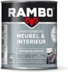 Rambo Pantserbeits Meubel&interieur Mat Vintage Blauw 0745-0,75 Ltr