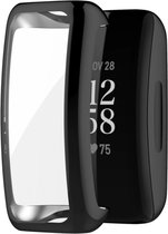 Strap-it TPU case - zwart bescherm hoesje geschikt voor Fitbit Inspire 3 - zwarte beschermhoes voor Fitbit Inspire 3