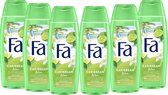 Gel Douche Fa - Citron des Caraïbes - 6 x 250 ml