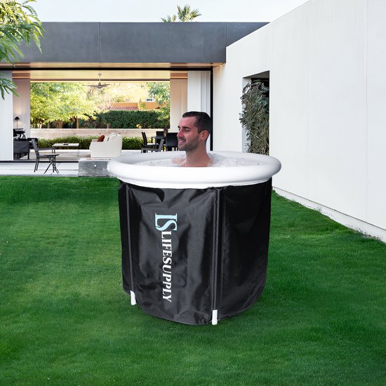 LifeSupply® Zitbad Ijsbad Voor volwassenen in douche bath