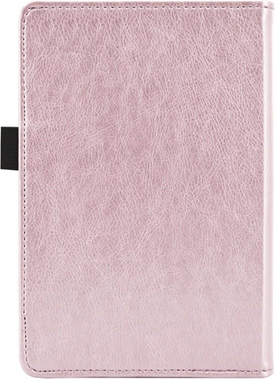 Hoes geschikt voor Kobo Clara HD - Book Case Kunstleer Wallet Cover Hoesje Roségoud — afbeelding 3