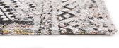 9114 Antiquarian Kelim Medina White Vloerkleed - 140x200  - Rechthoek - Laagpolig,Vintage Tapijt - Modern - Beige, Grijs