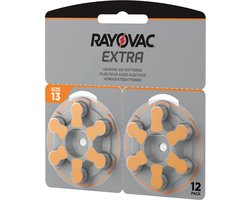 Rayovac Extra 13 hoorbatterijen 12 pack