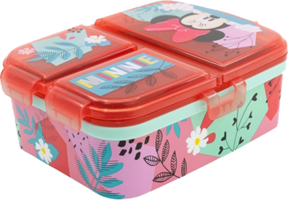 Minnie Mouse Lunchbox met Meerdere Compartimenten