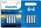Philips Ultra Alkaline AAA/LR03 blister 4+4