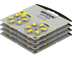 Rayovac Extra Hoorbatterijen 10 Geel 120-pack