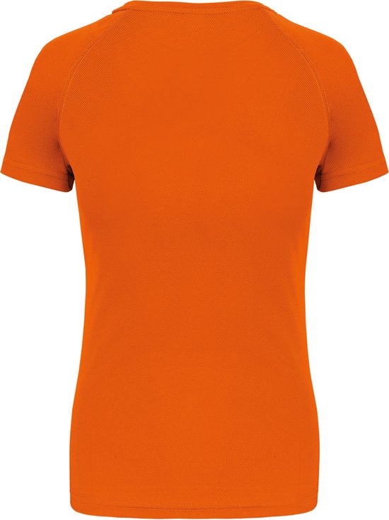 Damessportshirt 'Proact' met ronde hals Orange - XS