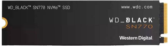 WD Black SN770 NVMe – Interne SSD – 1TB