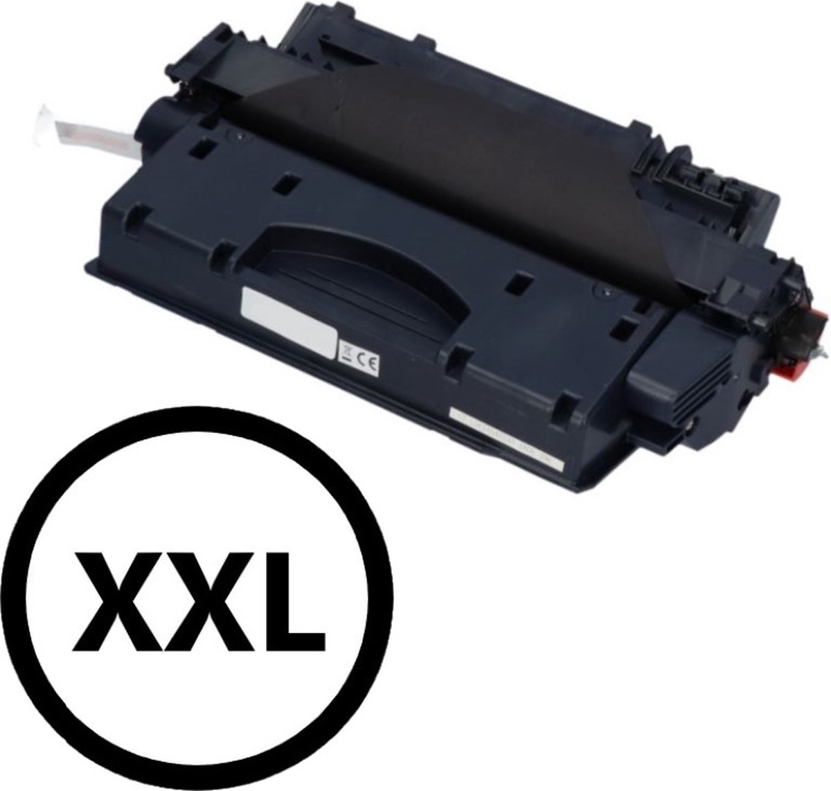 Geschikt voor HP 05X / CE-505X Toner cartridge Zwart - Geschikt voor HP LaserJet P2055DN - P2035N - P2055X