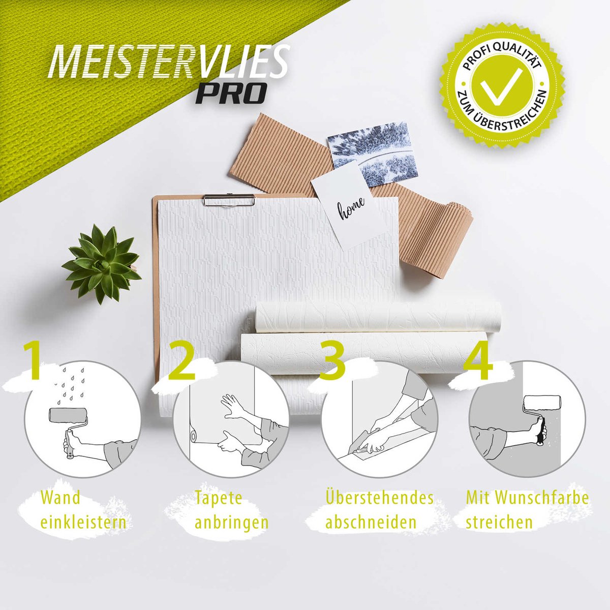 A.S. Création Overschilderbaar vliesbehang meestervlies behang 10,05 m