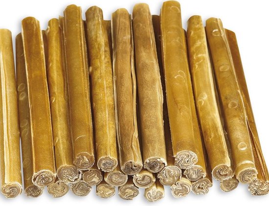 50 x Kauwstaaf Runderhuid 13 cm Natuurlijke Honden Tandenborstel Kauwstick Kauw Sticks Dentasticks