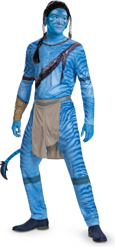 DISGUISE - Klassieke vermomming Avatar Jake Sully voor mannen - Blauw