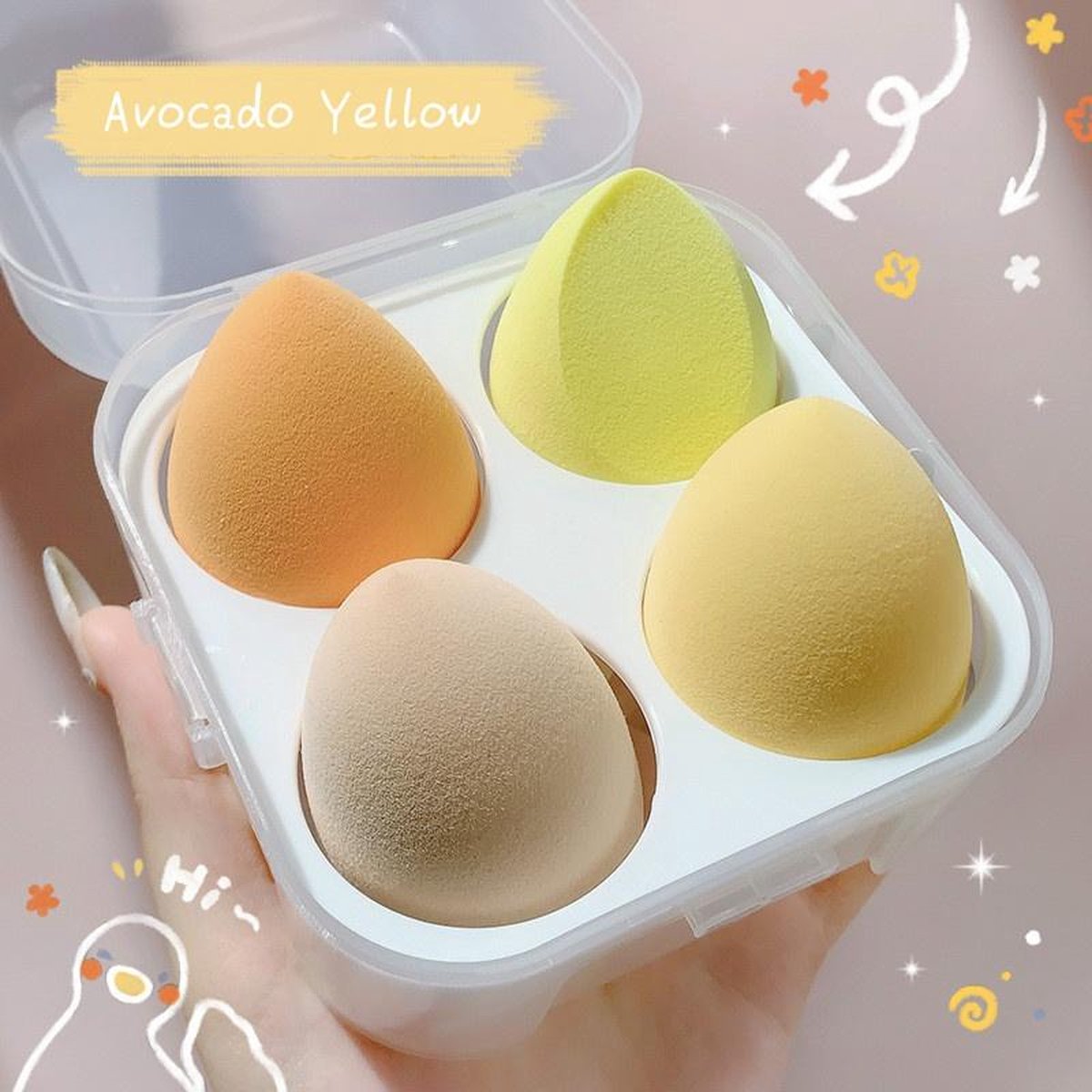 Beautyblenders Coffret Beauty Blender 4 en 1 Éponge Maquillage