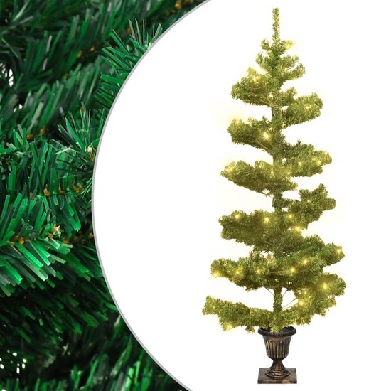 Pop-up kerstboom met sneeuw en 50 LEDs – 60 cm hoog