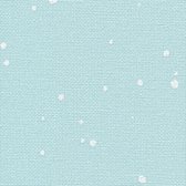 ZWEIGART MURANO SPLASH blauw met witte stippen - borduurstof 32 count (6,3 kruisjes per cm) (50 x 70 cm)