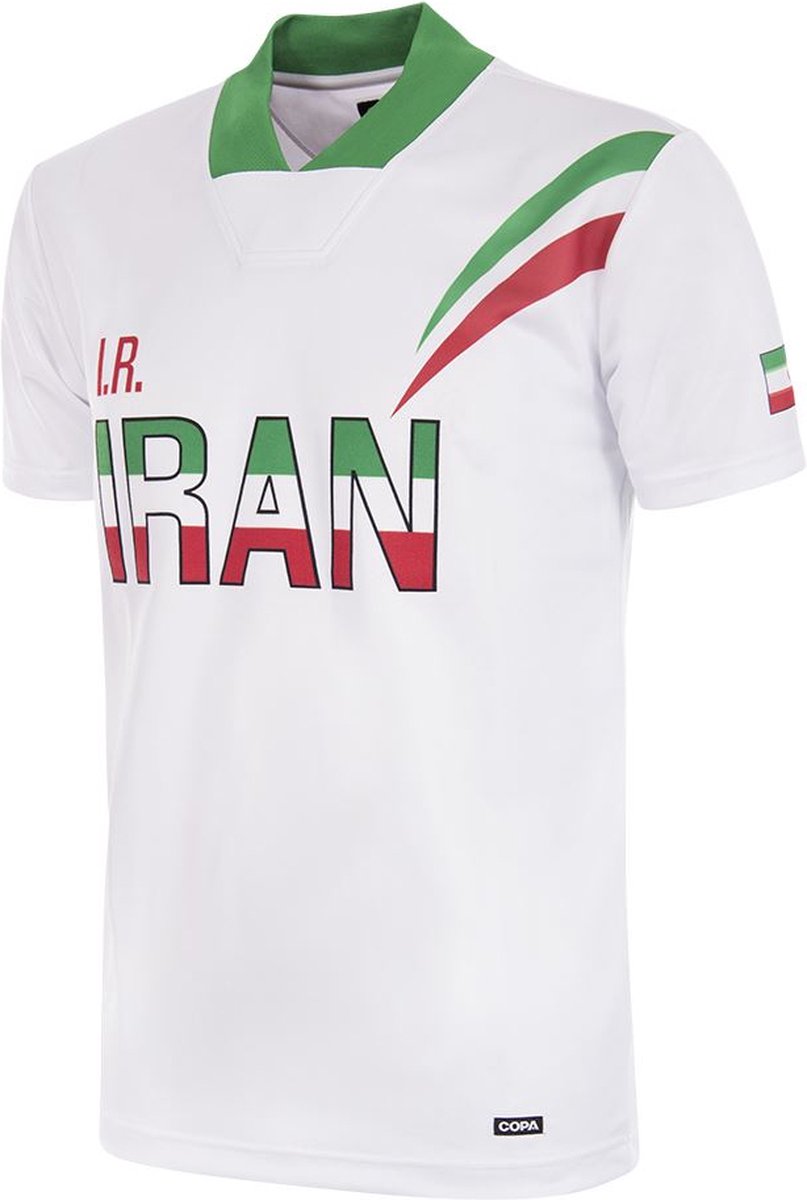 COPA - Iran 1998 Retro Voetbal Shirt - XL - Wit