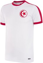 COPA - Tunesië 1980's Retro Voetbal Shirt - XXL - Wit