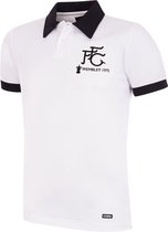 COPA - Fulham FC 1975 Retro Voetbal Shirt - XL - Wit