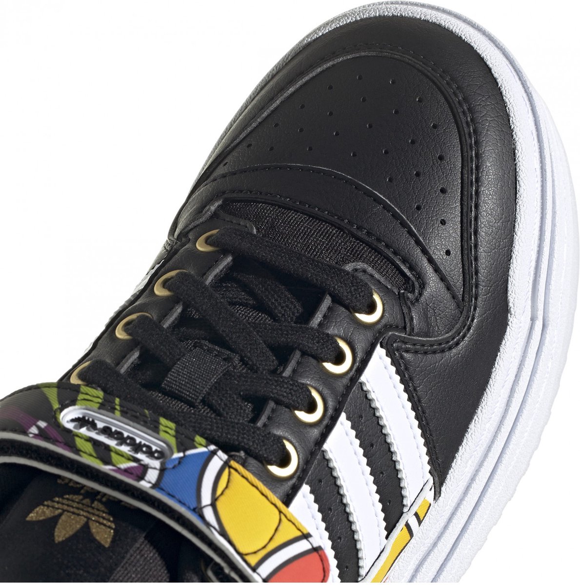 adidas x RICH MNISI - Triple Platforum Lo W - Dames Sneakers Plateau  schoenen Zwart... | bol