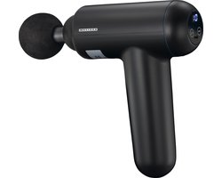Melissa Massage Pistool - Massage Gun - Oplaadbaar via USB - LED display - 4 Massagekoppen inbegrepen - Massagepistool 16770048 - Zwart