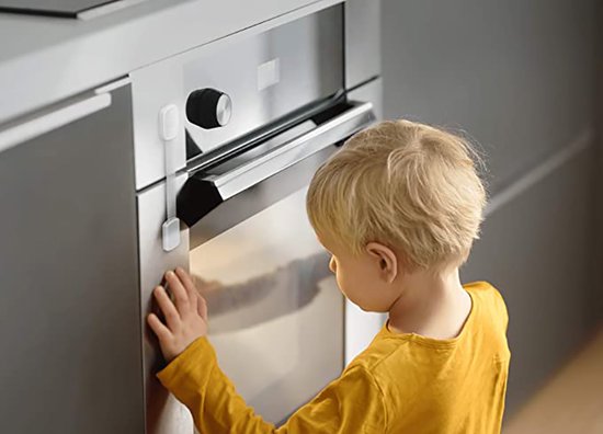 Kinderbeveiliging, kastmagneet, 4 sloten 1 sleutel, onzichtbare