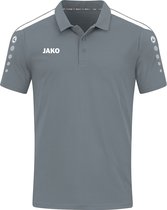 JAKO Power Polo Grijs Maat 4XL