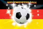 Fotobehang Germany Football  | XXXL - 416cm x 254cm | 130g/m2 Vlies