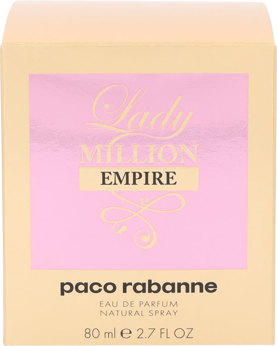 Paco Rabanne Lady Million Empire 80 ml Eau De Parfum - Damesparfum