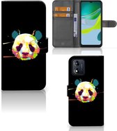 Telefoontas Motorola Moto E13 4G Hoesje ontwerpen Panda Color Sinterklaas Cadeautje