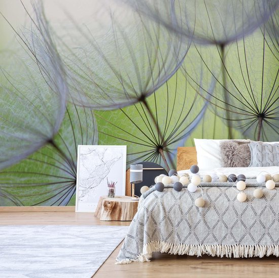 Papier peint Fleurs Forêt Nature | XXXL - 416 cm x 254 cm | Polaire 130g / m2