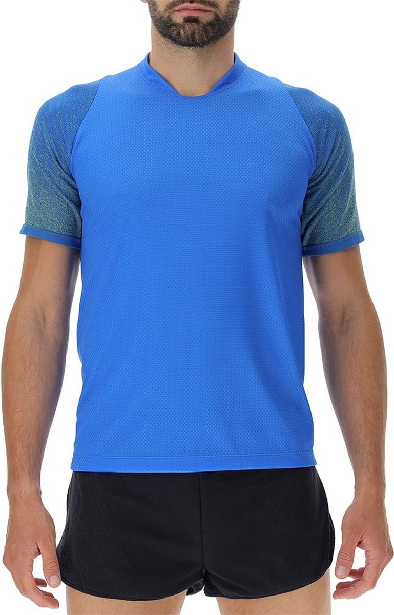 Uyn Running Exceleration Aernet T-shirt Met Korte Mouwen Blauw M Man