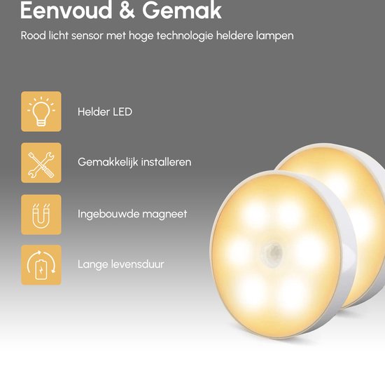 Calex Spot On Oplaadbare Kastverlichting met bewegingssensor