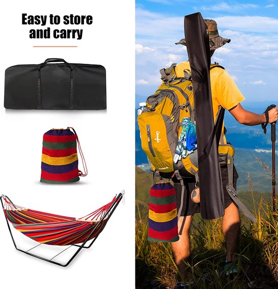 Hammock hangmat stevige hangmat binnen en buiten premium bol