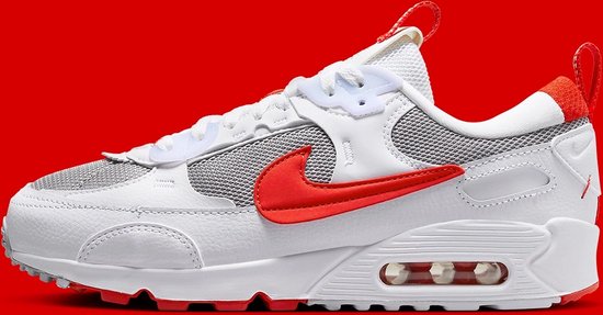 Baskets pour femmes Nike Air Max 90 Futura "Fire Red" - Taille 41