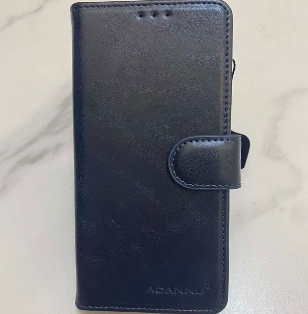 Geschikt voor Galaxy A04 Bookcase Telefoon hoesje Stevige Portemonnee Wallet Case – Pasjeshouder - Kunstleer – Zwart