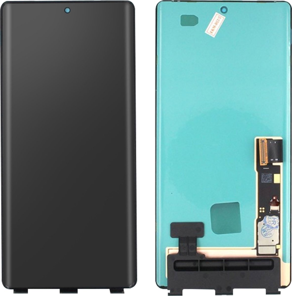Officieel compleet scherm voor Google Pixel 7 Pro met touchscreen/zwart-chassis