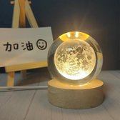 Lumina Spacelamp Maan - Tafellamp - Nachtlamp - LED - Decoratie - Retro/Industrieel - cadeau