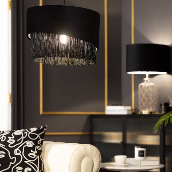 Lumière Hanglamp Zubeyde Zwart | Woonkamer | Hanglamp slaapkamer | Hal
