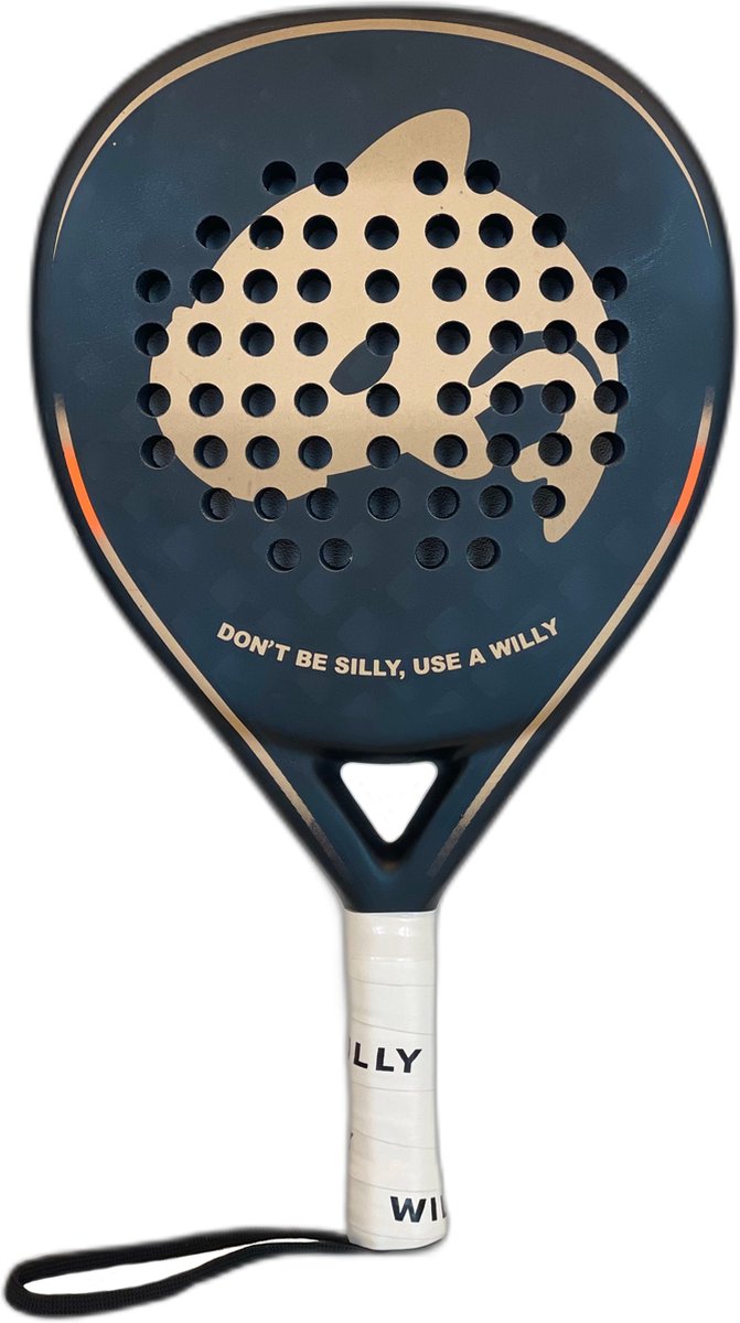 Willy Teardrop Padel Racket – The Strategist - 390 Gram