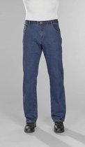 Wisent Extra lichte travel jeans, kleur blauwsteen, maat 52