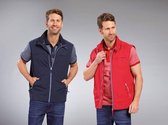 Coastguard Bodywarmer rood ruglengte 75 cm maat M