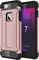 Apple iPhone 7/8 Hoesje Shock Proof Hybride Back Cover Roze