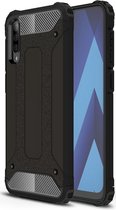 Hoesje Geschikt voor Samsung Galaxy A50 | Shock Proof | Hybride Back Cover | Beschermhoes | Schokbestendig | Extra bescherming | Zwart