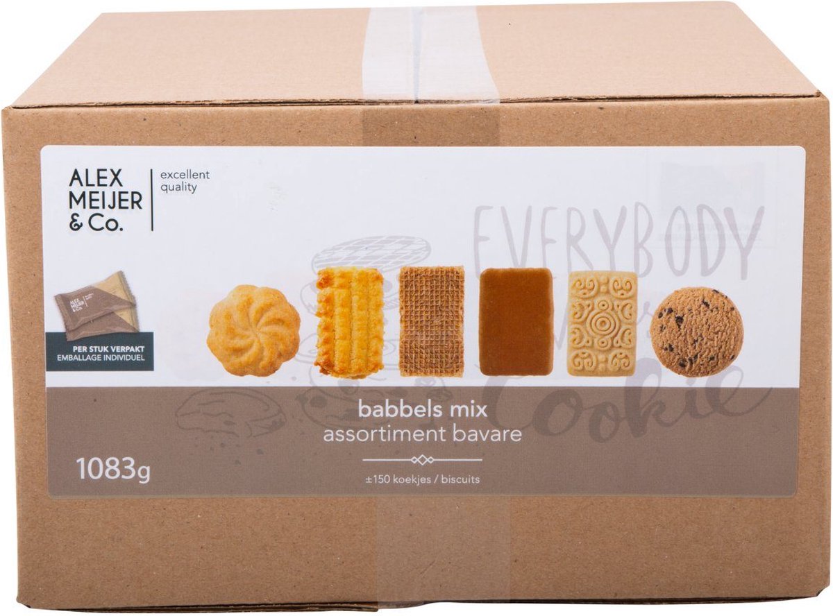 Alex Meijer Koek babbels - Doos 150 stuks