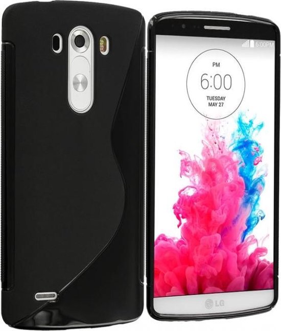 Siliconen S-line Hoesje voor LG G3 (D855), schokabsorberend telefoonhoesje  | bol.com
