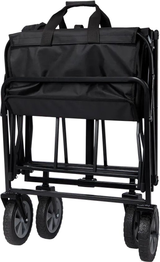 Froyak opvouwbare wagen - bolderkar 88 x 52 x 105 cm- Max 80 KG van Merkloos — afbeelding 2