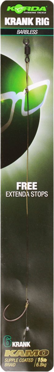 Krank Rig Korda Karper Onderlijn - Onderlijn Karper - Karper Onderlijn Compleet - Karper Rigs - Karper Rig - Karperonderlijn