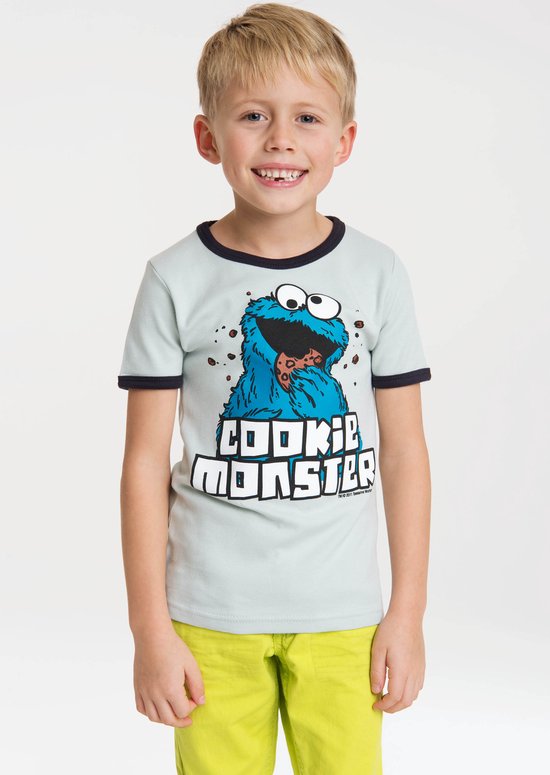 Logoshirt T-Shirt Krümelmonster - Sesamstrasse