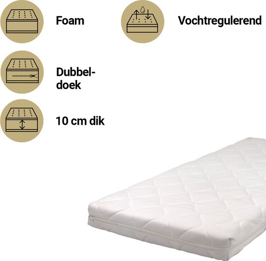 Matras Ledikant Best Sleep 60x120 Premium | bol.com