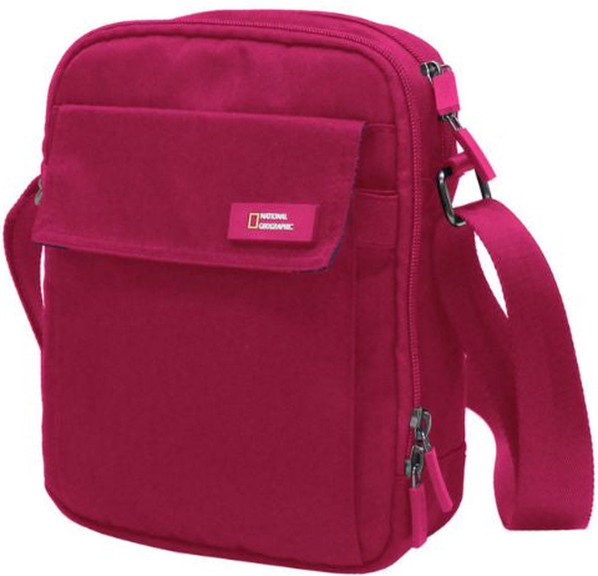 National Geographic Crossbodytas / Schoudertas - Academy - N13902 - Fuchsia - Fuchsia